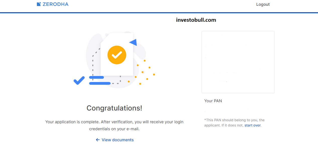 how to open zerodha account online