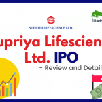 Supriya Lifescience IPO